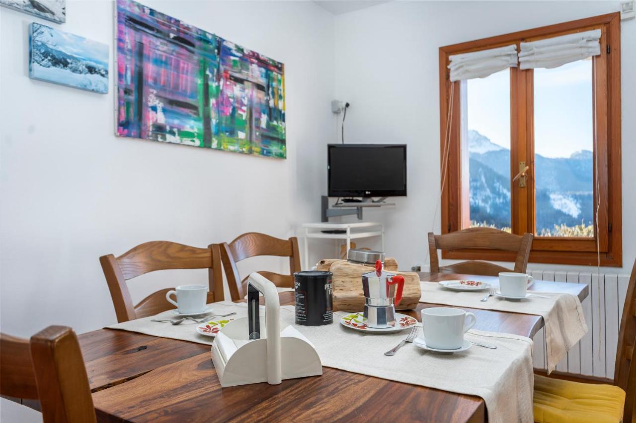 Panoramic House Carnia - Mountain View Apt With Parking And Terraces Villa Ligosullo ภายนอก รูปภาพ