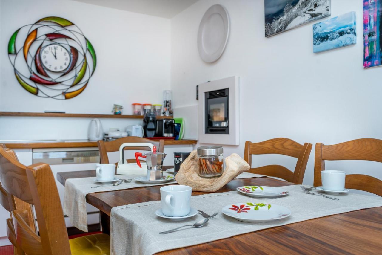 Panoramic House Carnia - Mountain View Apt With Parking And Terraces Villa Ligosullo ภายนอก รูปภาพ